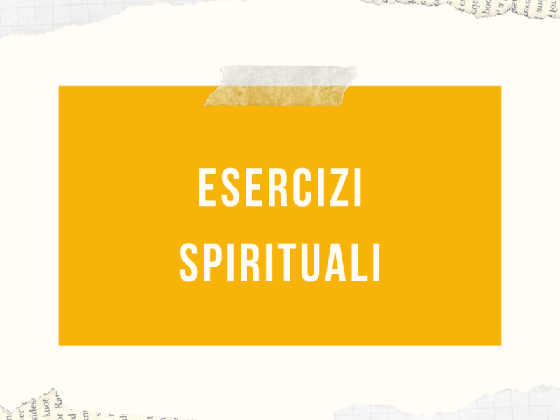 Esercizi spirituali di inizio&nbsp;Quaresima