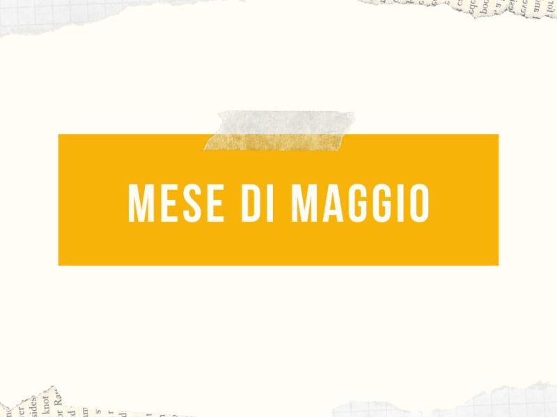 Mese di maggio&nbsp;2026