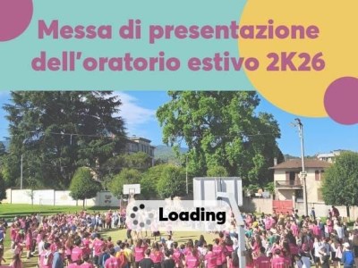 Messa di presentazione dell’oratorio estivo&nbsp;2026